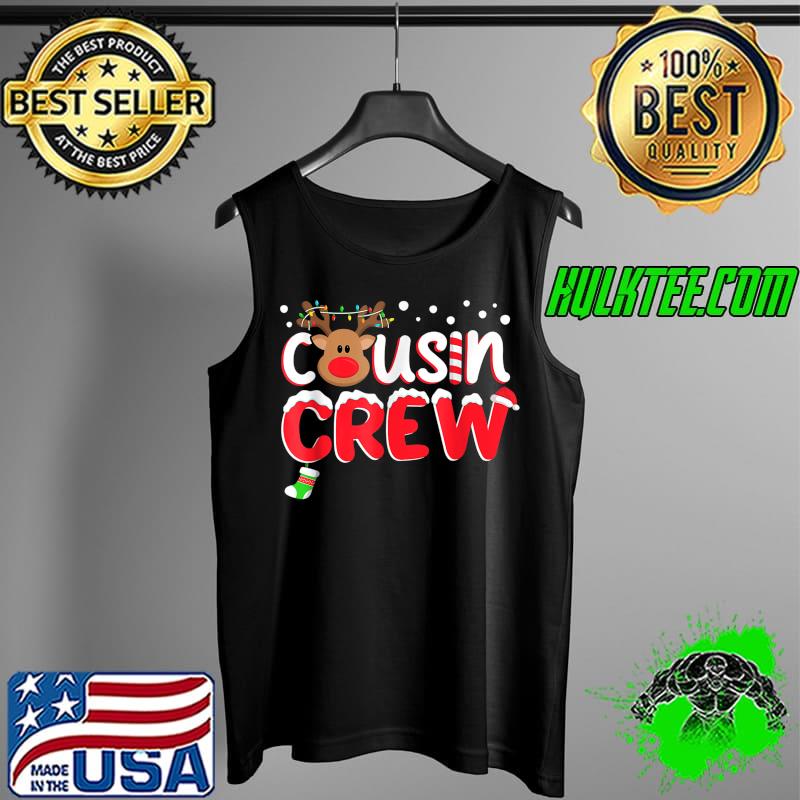 Top Cousin Crew Christmas 2021 Family Matching Pajamas Santa Elf T-Shirt Tank Top Top Cousin Crew Christmas 2021 Family Matching Pajamas Santa Elf T-Shirt Tank Top