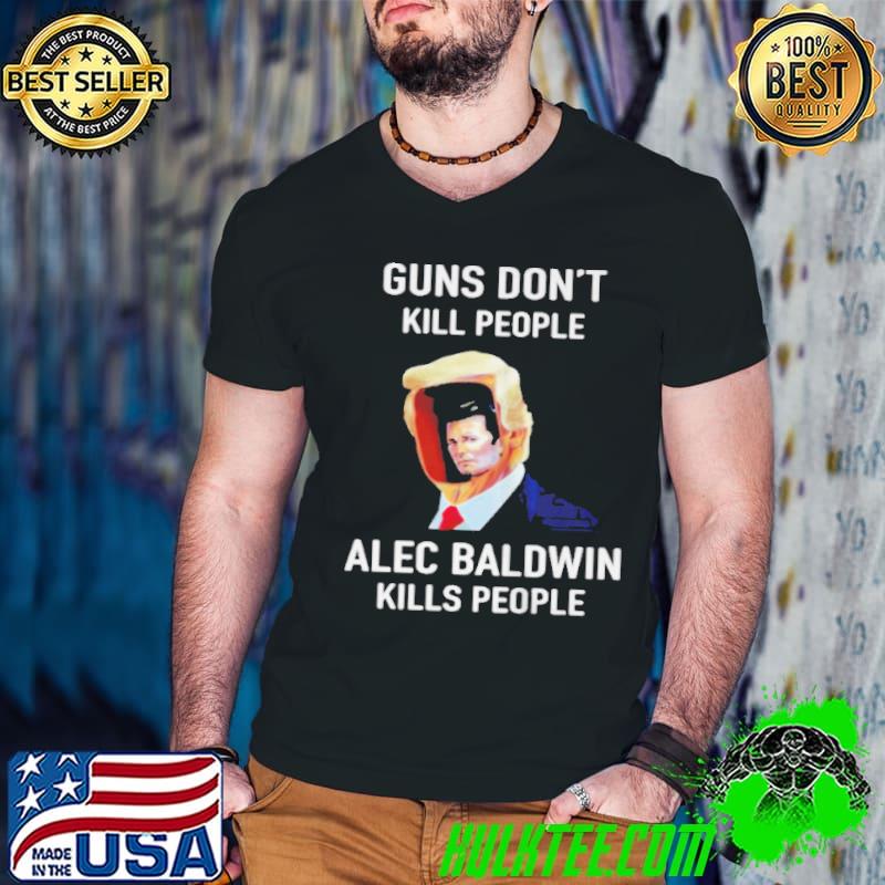 Top dONALD TRUMP JR HAWKS MOCKING ALEC BALDWIN T-SHIRT