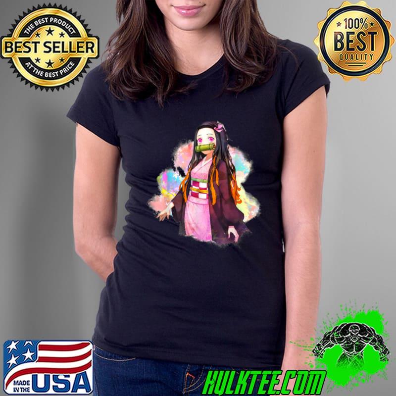 Top funny Gaming Cute E.Girls Ne.zu.kos Kimetsus Yaibas Japanese T-Shirt Ladies Tee Top funny Gaming Cute E.Girls Ne.zu.kos Kimetsus Yaibas Japanese T-Shirt Ladies Tee