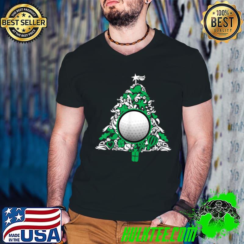 Top Funny Golf Ball Christmas Tree Decorations Xmas Pajama Gifts T Shirt Guys V Neck Top Funny Golf Ball Christmas Tree Decorations Xmas Pajama Gifts T Shirt Guys V Neck