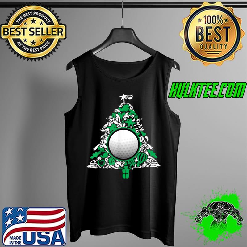 Top Funny Golf Ball Christmas Tree Decorations Xmas Pajama Gifts T Shirt Tank Top Top Funny Golf Ball Christmas Tree Decorations Xmas Pajama Gifts T Shirt Tank Top