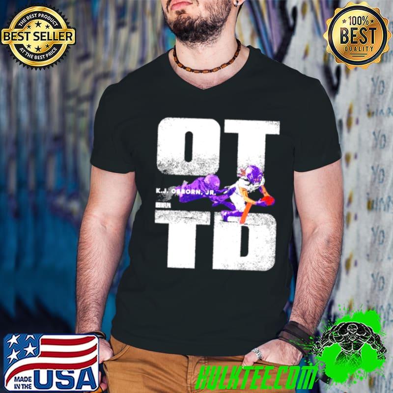 Top Funny k.J. Osborn Jr. Overtime Minnesota Viking shirt