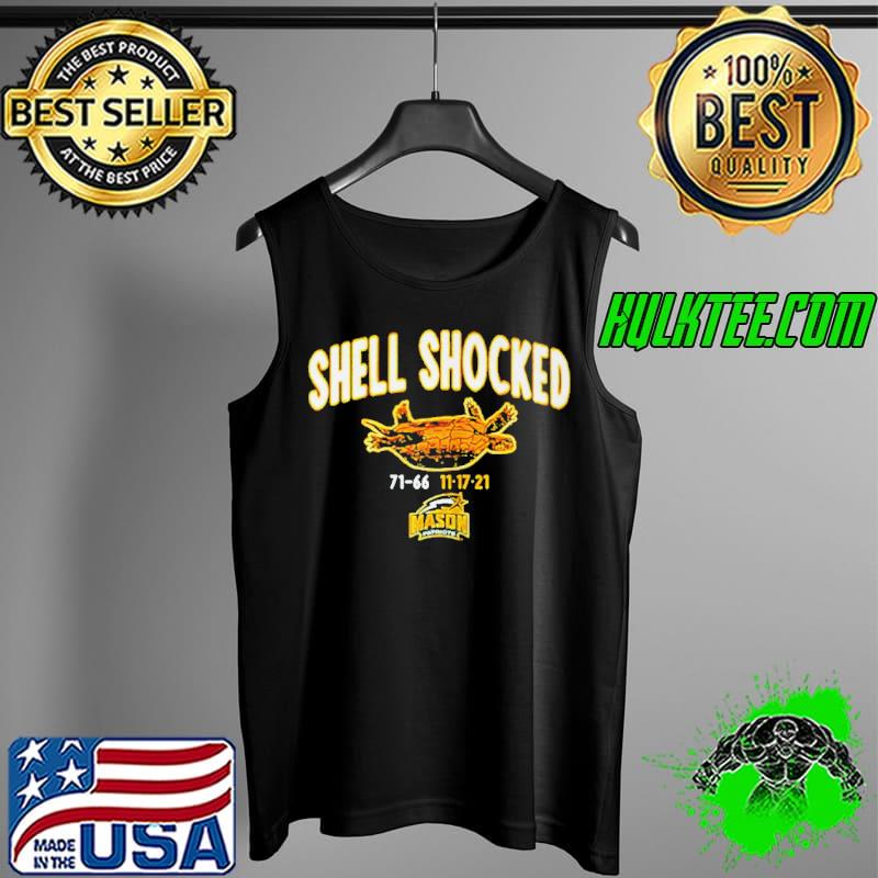 Top George mason Patriots shell shocked Tank Top Top George mason Patriots shell shocked Tank Top