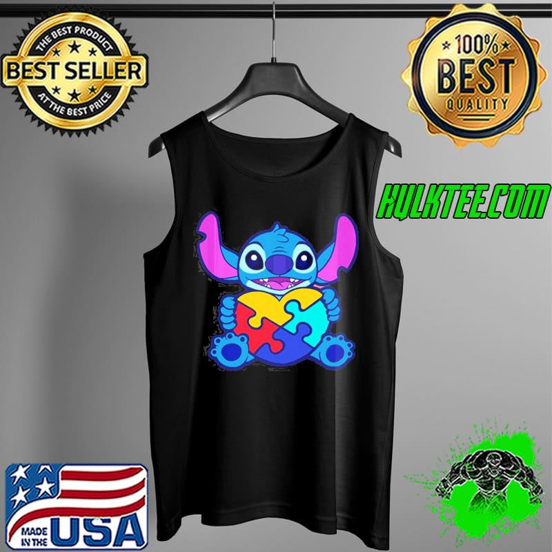 Top Lilo And Stitch Autism Awareness Unisex T-Shirt Tank Top Top Lilo And Stitch Autism Awareness Unisex T-Shirt Tank Top