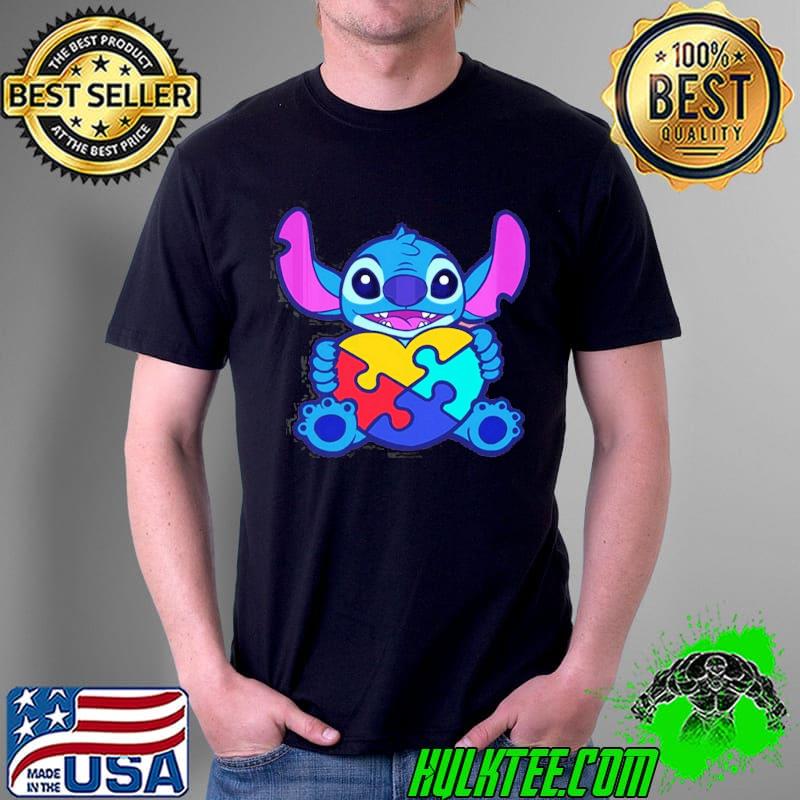 Top Lilo And Stitch Autism Awareness Unisex T-Shirt Unisex Top Lilo And Stitch Autism Awareness Unisex T-Shirt Unisex
