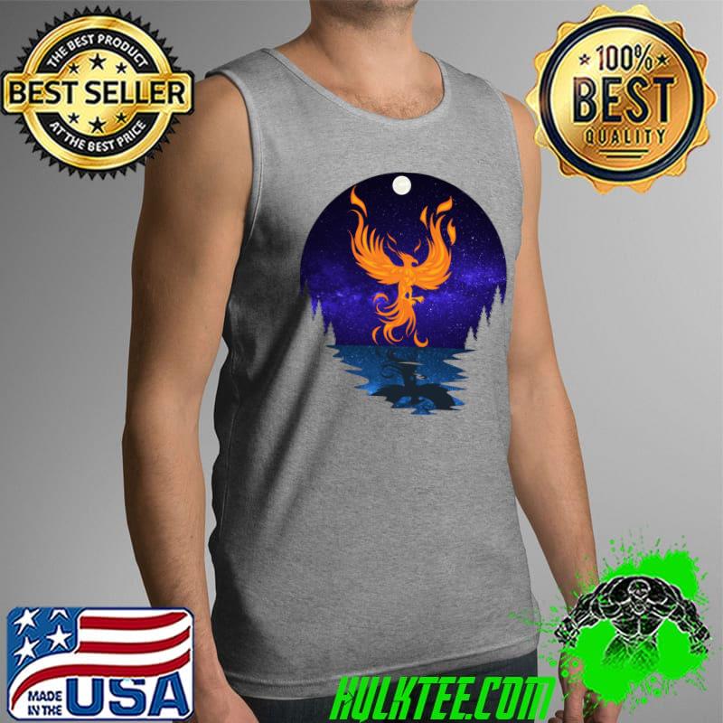 Top motivational Ashes Phoenix Bird T-s Tank Top Top motivational Ashes Phoenix Bird T-s Tank Top