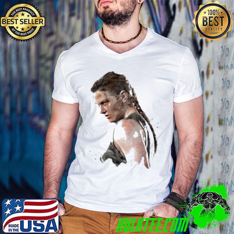 Top Playstation store the last of us part iI abby Guys V Neck Top Playstation store the last of us part iI abby Guys V Neck