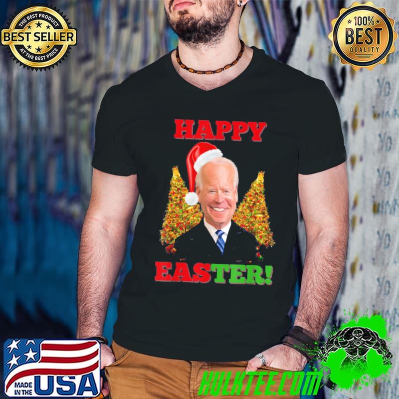 Top Ugly Christmas Joe Biden Winking Feliz Navidad T-Shirt