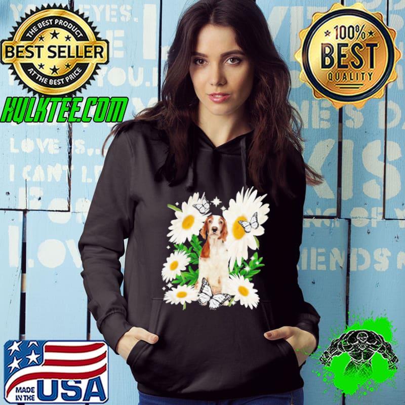 Top Welsh Springer Spaniel Daisy Flower Classic Shirt