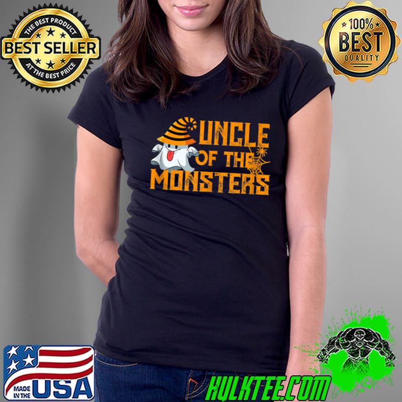 Uncle The Monsters Funny Ghost Halloween Costume Uncle T-s Ladies Tee Uncle The Monsters Funny Ghost Halloween Costume Uncle T-s Ladies Tee
