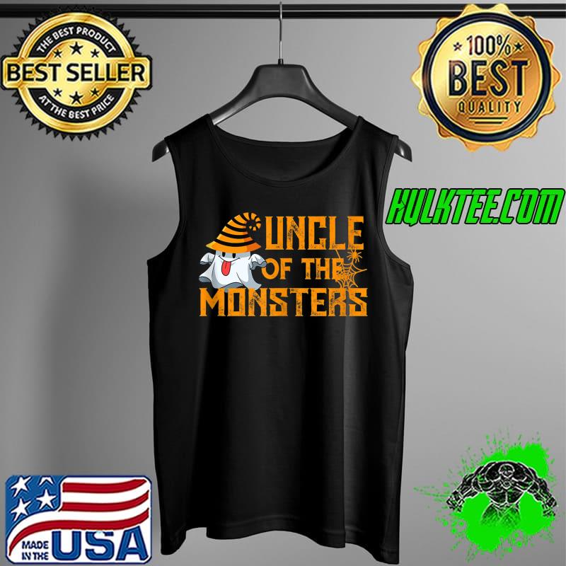 Uncle The Monsters Funny Ghost Halloween Costume Uncle T-s Tank Top Uncle The Monsters Funny Ghost Halloween Costume Uncle T-s Tank Top