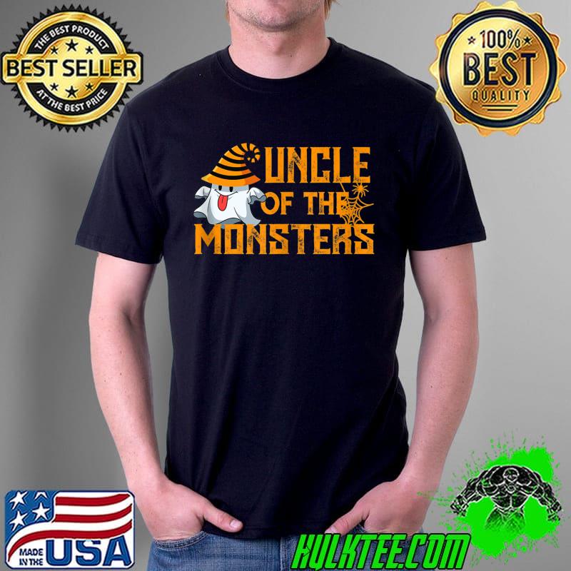 Uncle The Monsters Funny Ghost Halloween Costume Uncle T-s Unisex Uncle The Monsters Funny Ghost Halloween Costume Uncle T-s Unisex