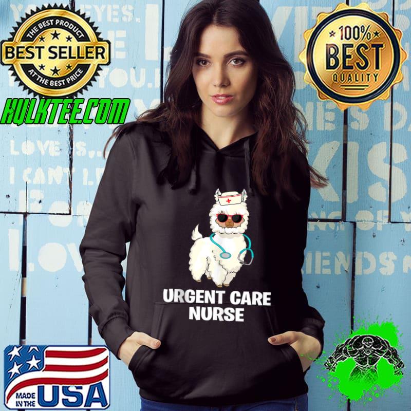 Urgent Care Nurse Practitioner Llama ICU Nurse Llama T-Shirt