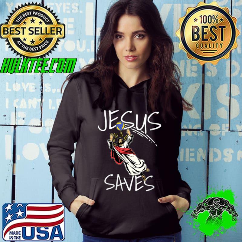 Volleyball Beach Jesus saves T-Shirt