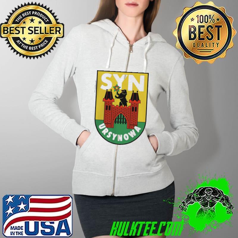 Wall Syn Ursynwa Biala Koszulka Shirt Full Zip Hooded Wall Syn Ursynwa Biala Koszulka Shirt Full Zip Hooded