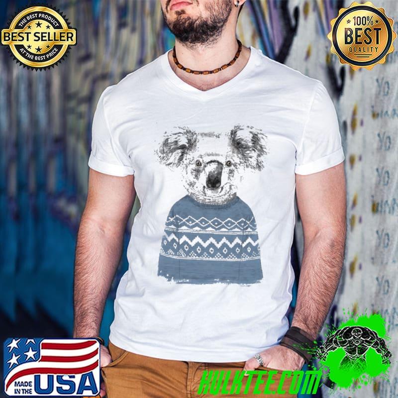 Winter Koala Brocade Shirt