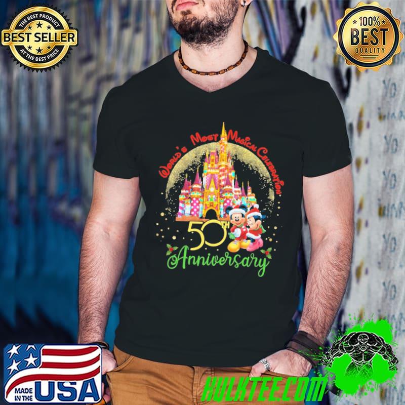 World's Most Magical Celebration 50th Anniversary Mickey Disney Shirt