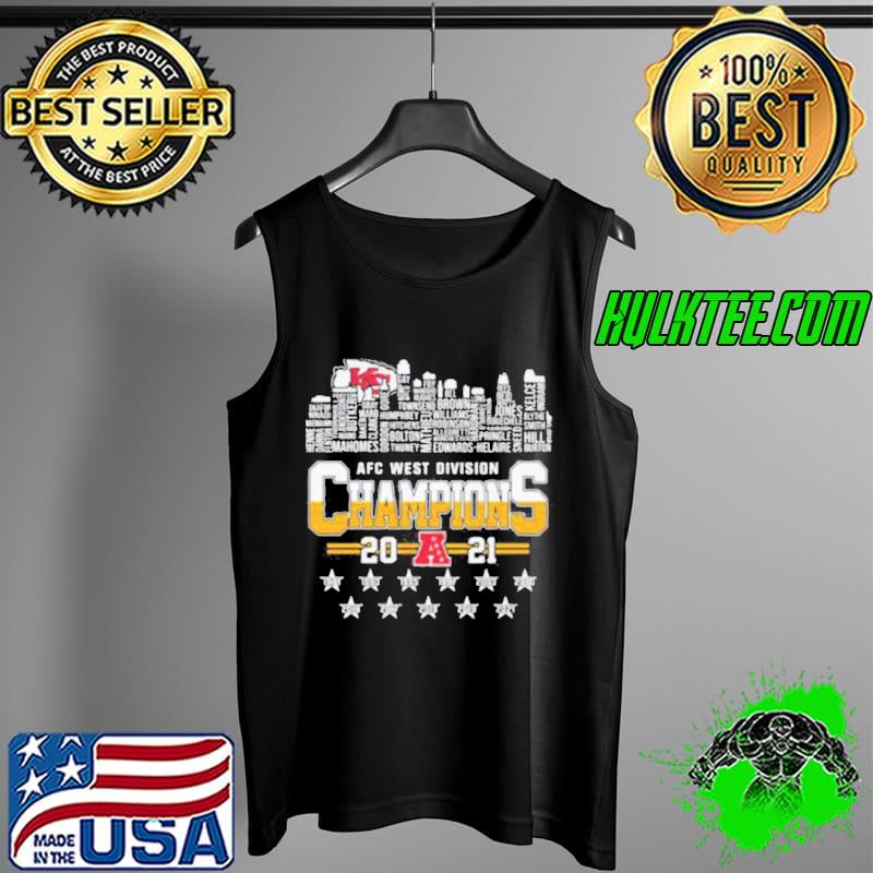 2021 AFC West Division Kansas City Chiefs Champions T-Shirt Tank Top 2021 AFC West Division Kansas City Chiefs Champions T-Shirt Tank Top