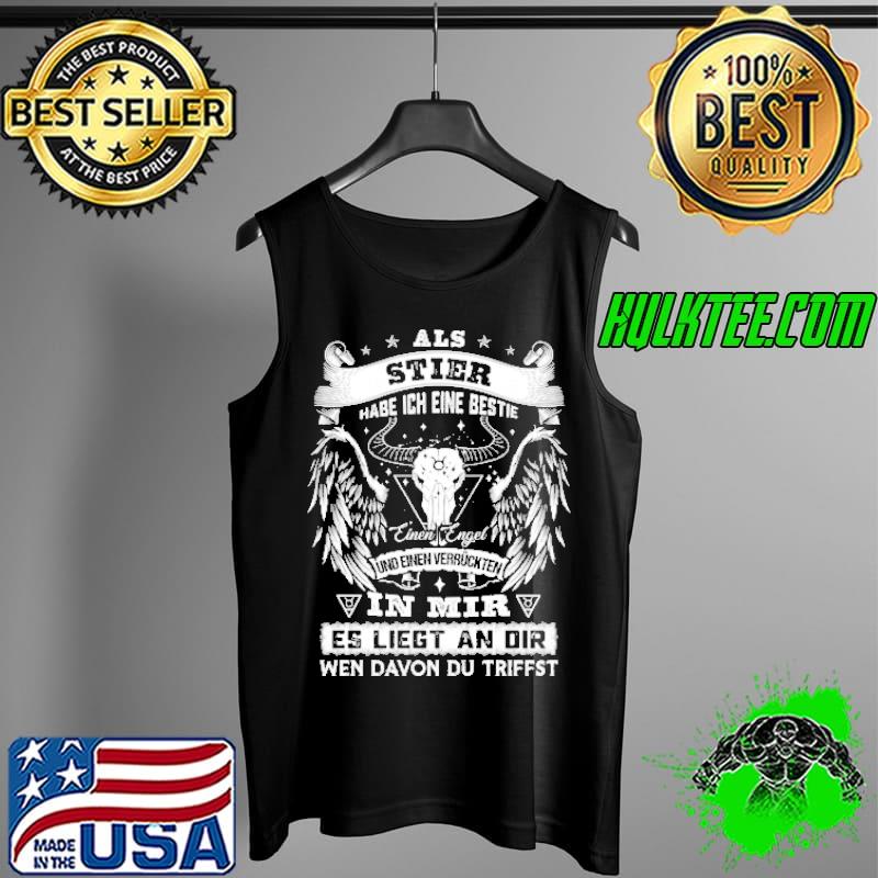 Als Stier Habe Ich Eine Bestie Shirt Tank Top Als Stier Habe Ich Eine Bestie Shirt Tank Top