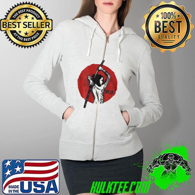 Ancient japanese warrior sexy samuraI female samuraI Full Zip Hooded Ancient japanese warrior sexy samuraI female samuraI Full Zip Hooded