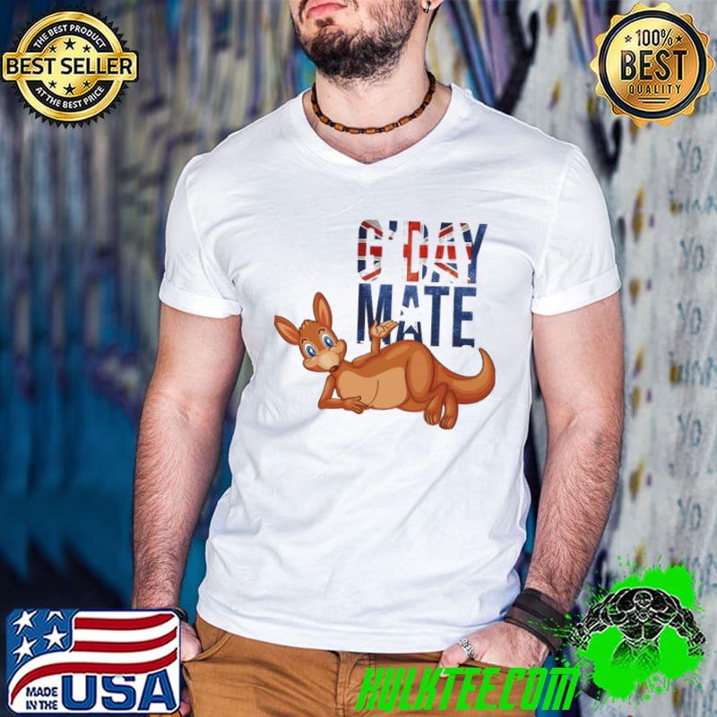 Australia G’day Mate Funny Kangaroo Unisex T-Shirt