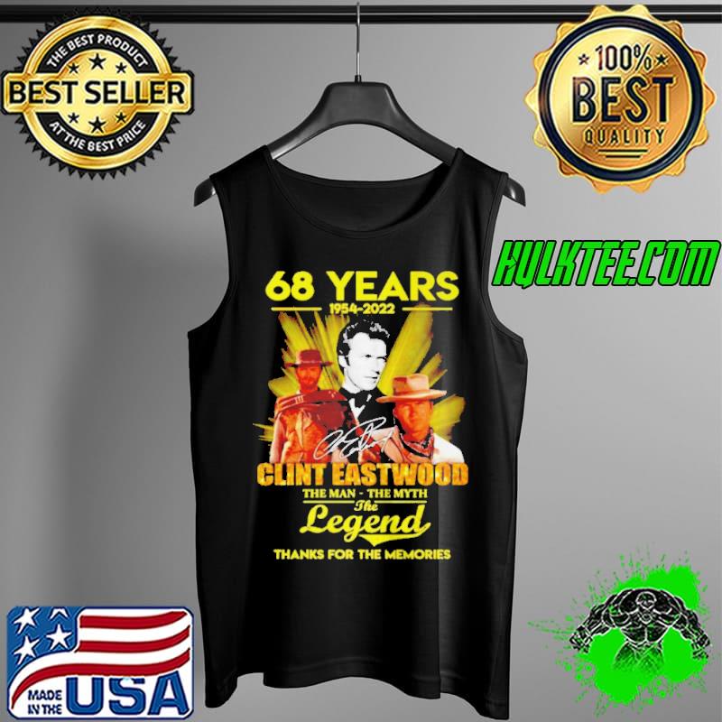 Awesome 8 years 1954 2022 clint eastwood thanks for the memories signature Tank Top Awesome 8 years 1954 2022 clint eastwood thanks for the memories signature Tank Top