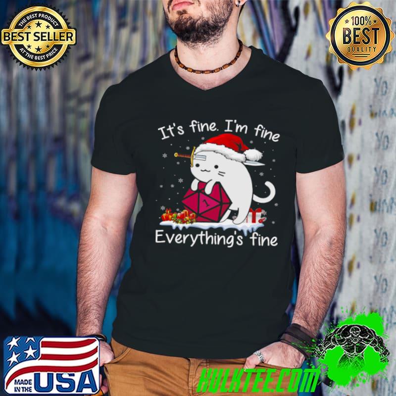 Awesome Boo It’s Fine I’m Fine Everything’s Fine Shirt