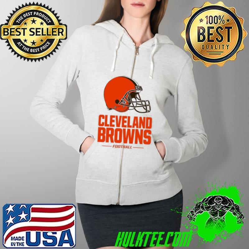 Awesome Cleveland Browns Nfl Football Shirt Full Zip Hooded Awesome Cleveland Browns Nfl Football Shirt Full Zip Hooded