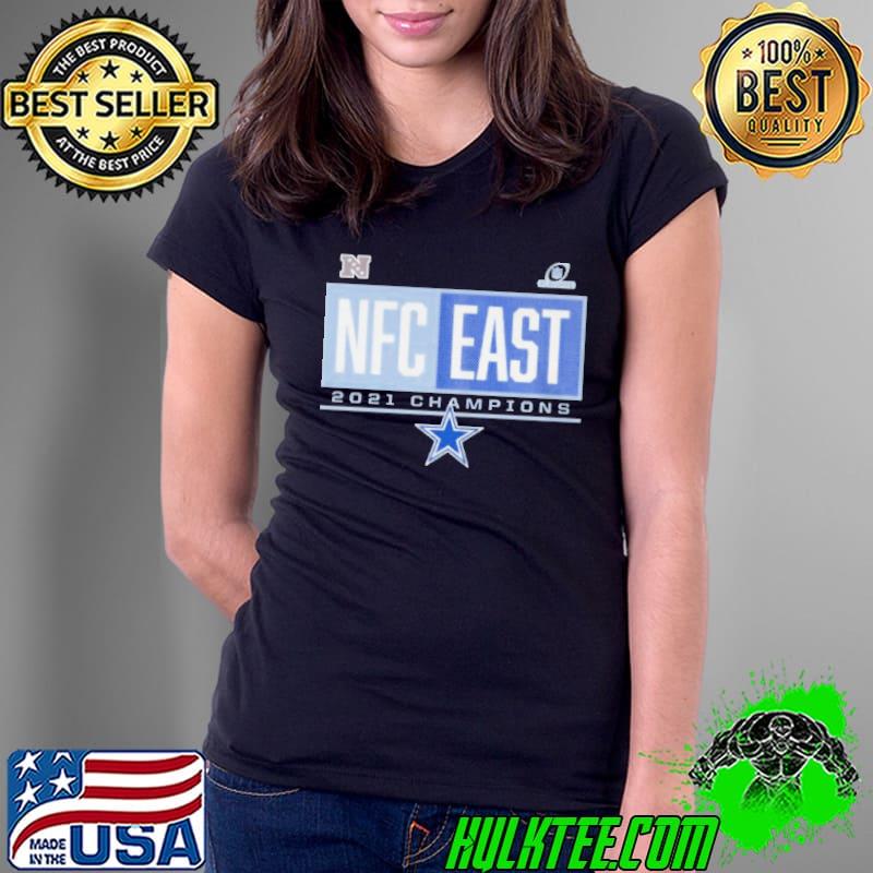 Awesome Dallas Cowboys 2021 NFC east Division champions Ladies Tee Awesome Dallas Cowboys 2021 NFC east Division champions Ladies Tee