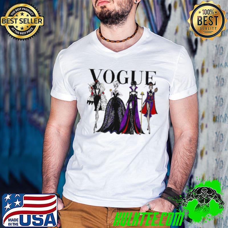 Awesome Disney villains vogue shirt