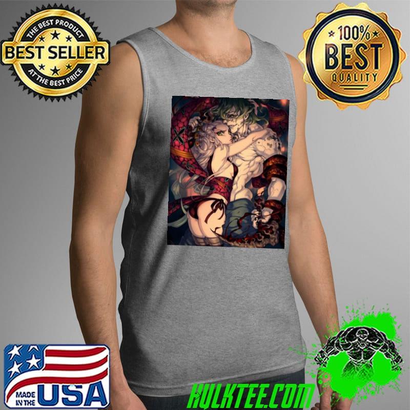 Awesome Gyutaro Daki Demon Slayer Anime Unisex T-Shirt Tank Top Awesome Gyutaro Daki Demon Slayer Anime Unisex T-Shirt Tank Top