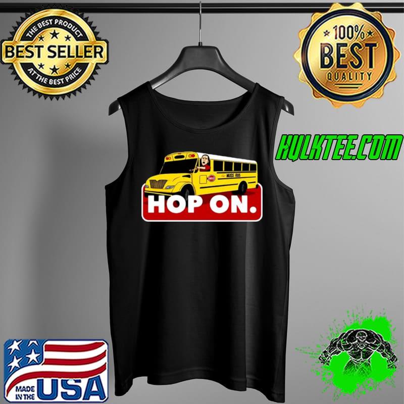 Awesome Hop on arKansas razorbacks muss bus eric musselman Tank Top Awesome Hop on arKansas razorbacks muss bus eric musselman Tank Top