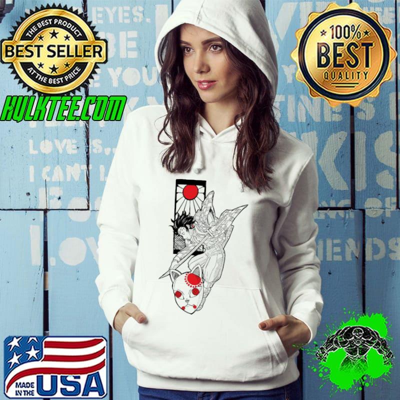 Awesome Kimetsu No Yaiba Kamado Tanjiro Demon Slayer Unisex T-Shirt Hoodie Awesome Kimetsu No Yaiba Kamado Tanjiro Demon Slayer Unisex T-Shirt Hoodie
