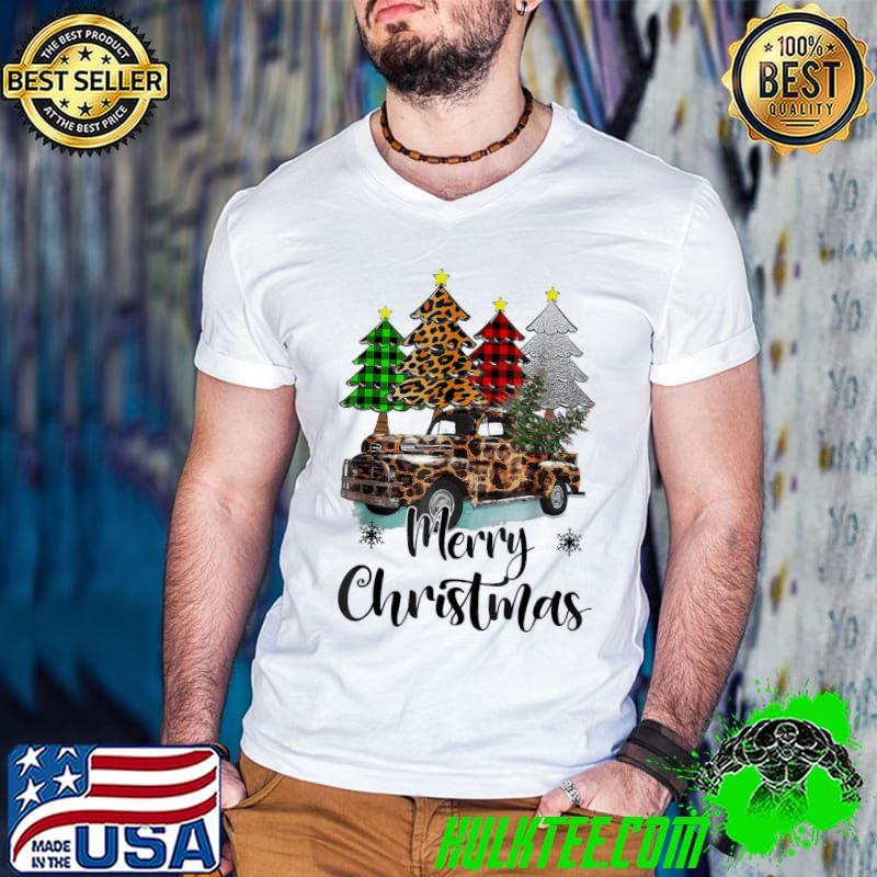 Awesome On the naughty list Xmas Christmas Candy Cane T-Shirt