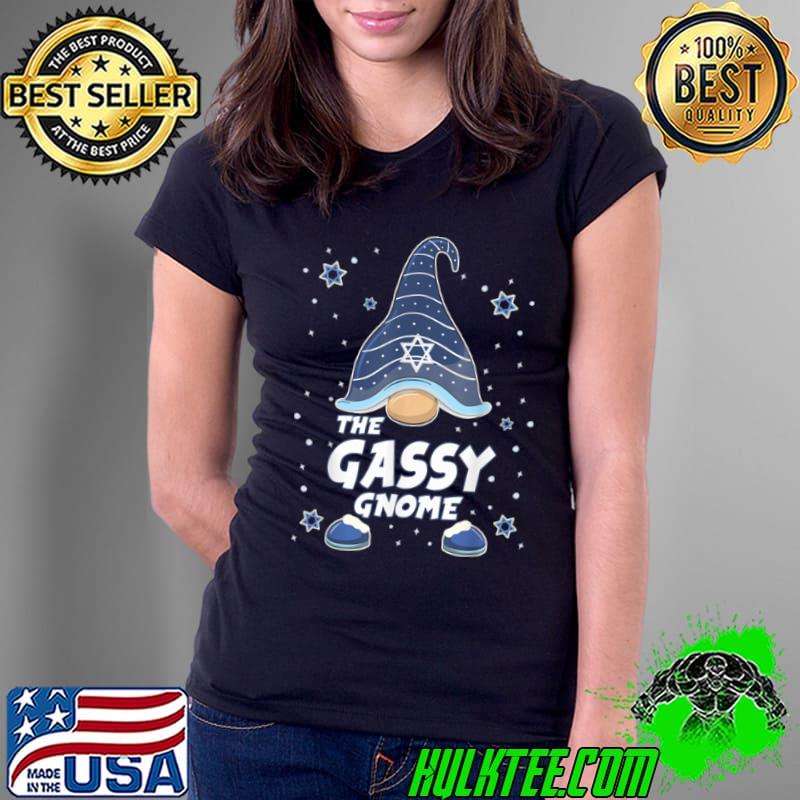 Best Gassy Gnome Funny Hanukkah Family Matching T Shirt Ladies Tee Best Gassy Gnome Funny Hanukkah Family Matching T Shirt Ladies Tee