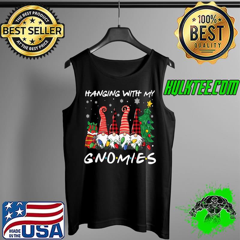 Best Hanging With My Gnomie Christmas Family Four Christmas Dwarf T-Shirt Tank Top Best Hanging With My Gnomie Christmas Family Four Christmas Dwarf T-Shirt Tank Top