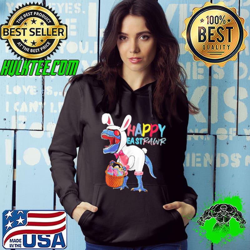 Best Happy Eastrawr Dinosaur Rabbit Easter Shirts