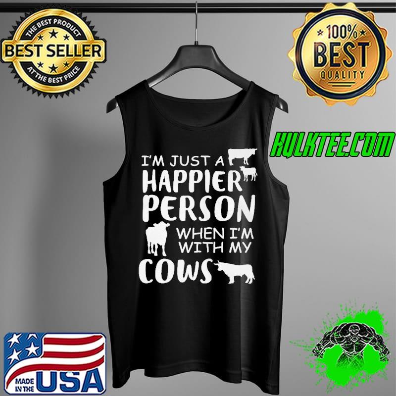 Best happy-with-cows--long-sleeved-t- Tank Top Best happy-with-cows--long-sleeved-t- Tank Top