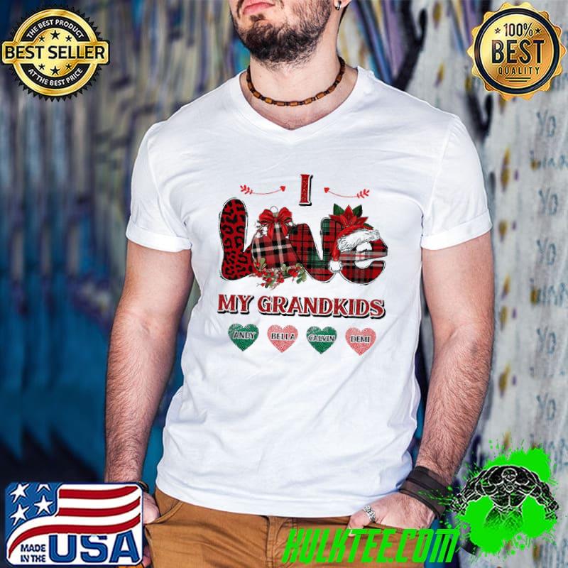 Best I Love My Grandkids Christmas Shirt