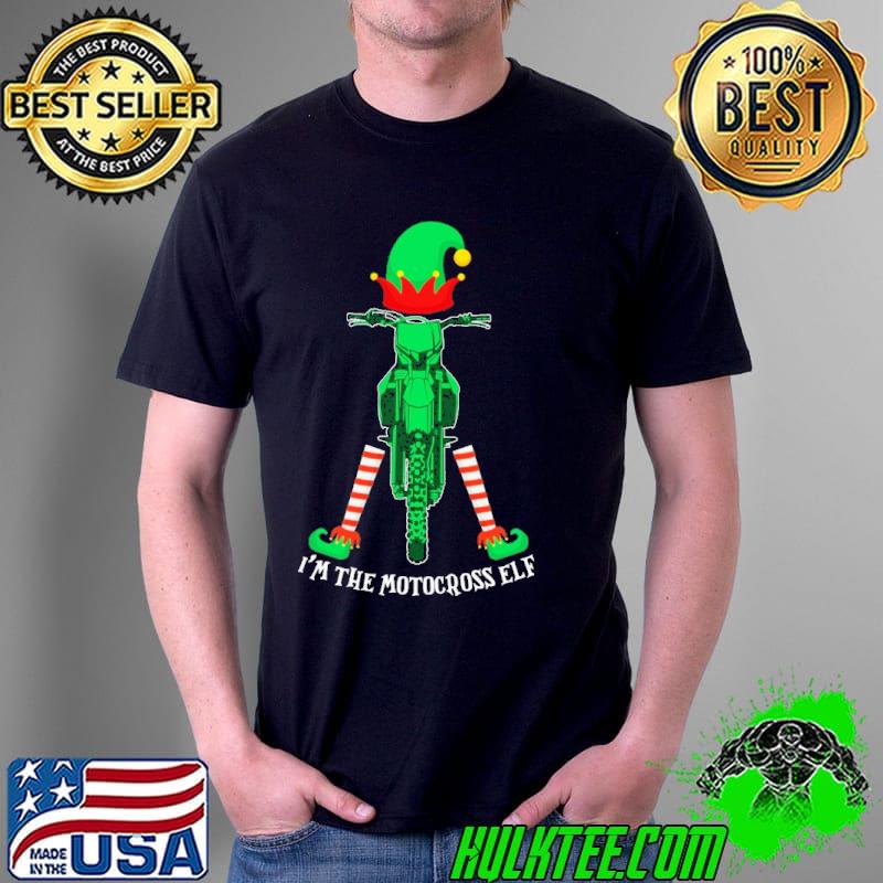 Best I'm The Motocross Elf Christmas Unisex Best I'm The Motocross Elf Christmas Unisex