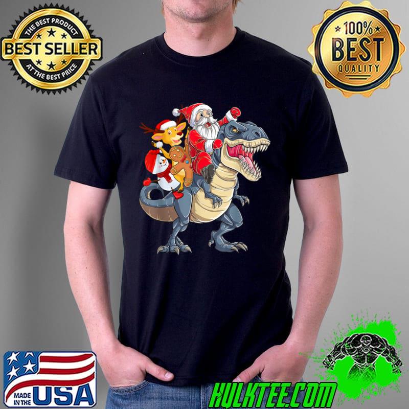 Best Let’s Go Funny Santa Driving Dinosaur Elf Friends 2021 T Shirt Unisex Best Let’s Go Funny Santa Driving Dinosaur Elf Friends 2021 T Shirt Unisex