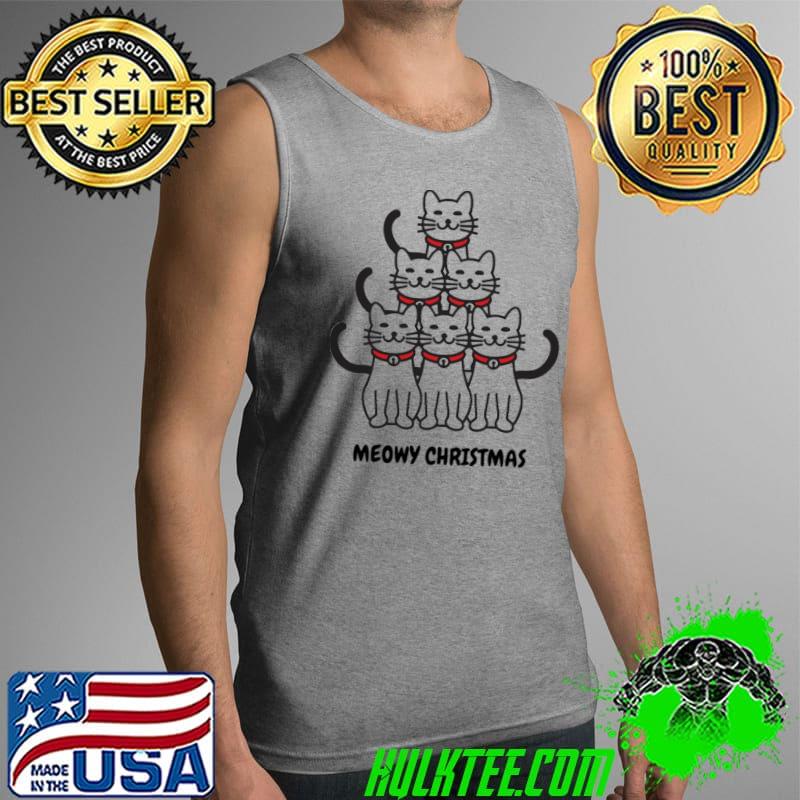 Best Meowy Christmas Tree Crazy Cat Lady Unisex Sweat Tank Top Best Meowy Christmas Tree Crazy Cat Lady Unisex Sweat Tank Top