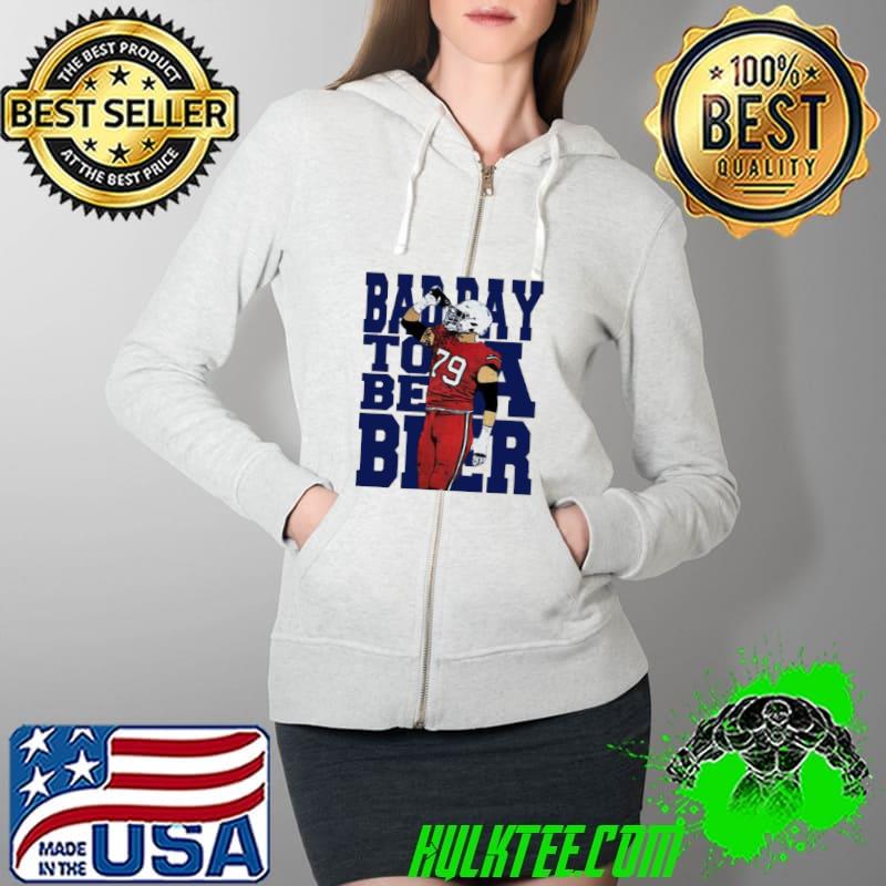 Best Nice bad day to be a beer Full Zip Hooded Best Nice bad day to be a beer Full Zip Hooded