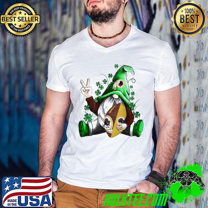 Best St Patrick Gnome Hugs Washington Redskins Football NFL Shirts