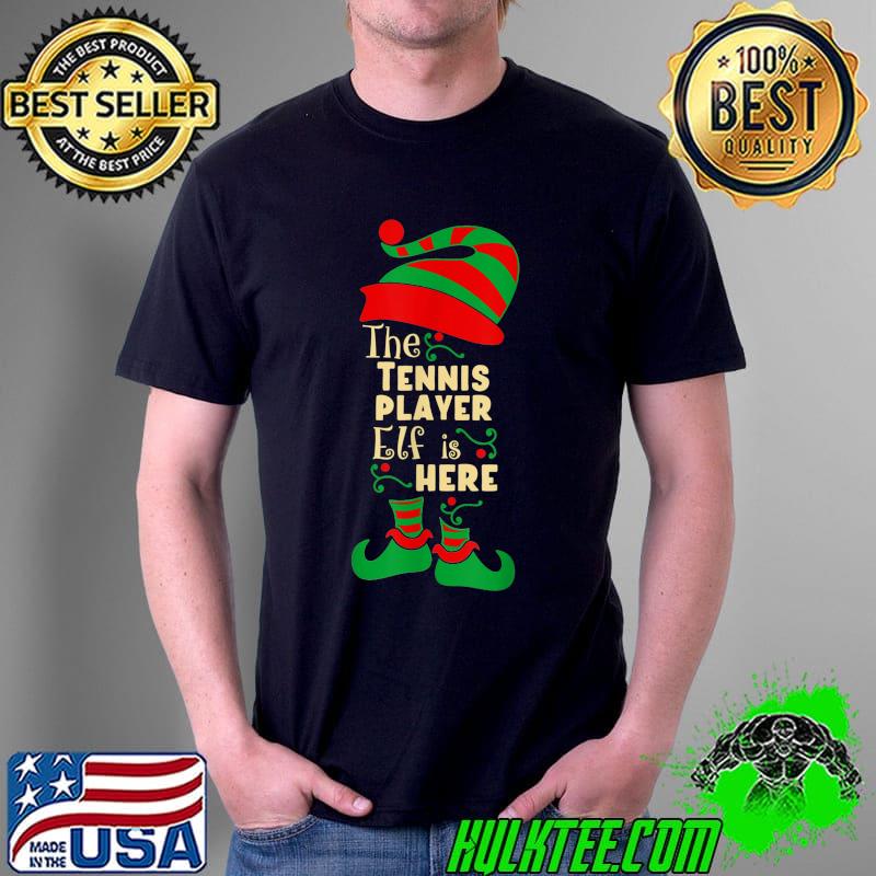 Best Tennis player Elf Christmas Matching Family Christmas T-Shirt Unisex Best Tennis player Elf Christmas Matching Family Christmas T-Shirt Unisex