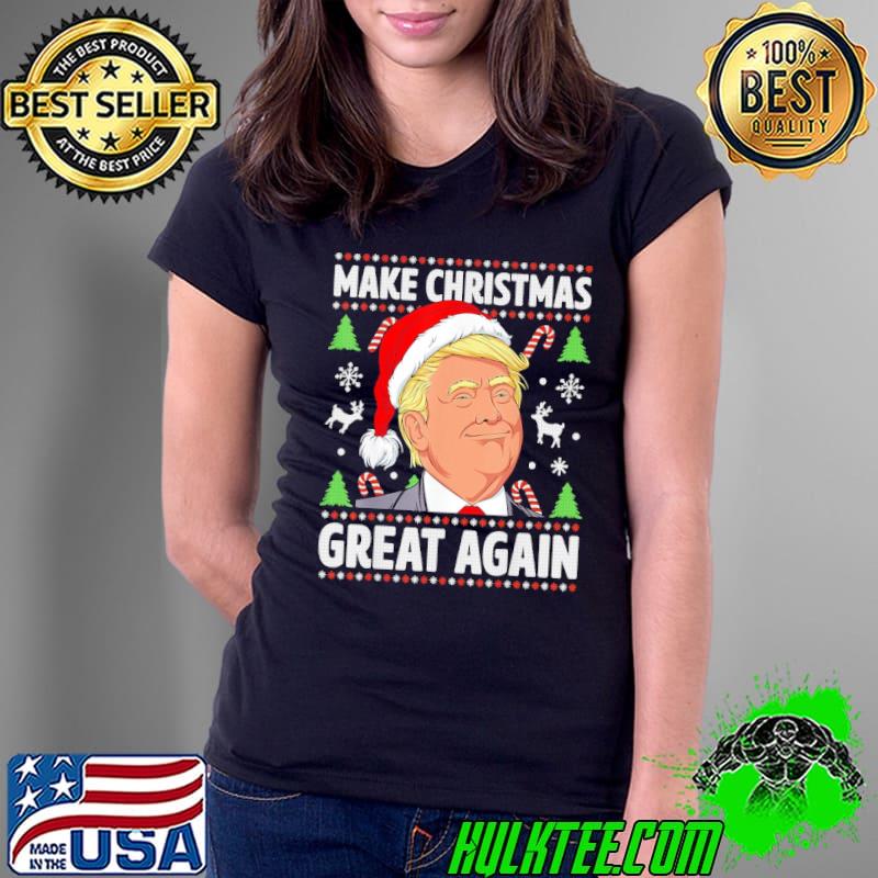 Best Trump Make Christmas Great Again Shirt Ladies Tee Best Trump Make Christmas Great Again Shirt Ladies Tee