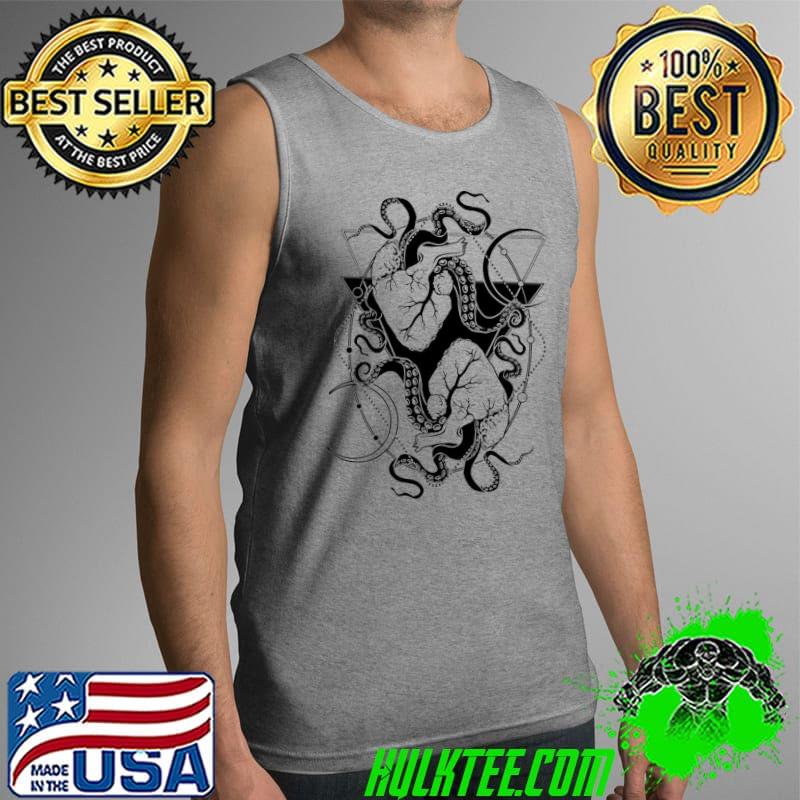 Best Valentine’s Day The Macabre Tentacle Hearts Unisex Sweat Tank Top Best Valentine’s Day The Macabre Tentacle Hearts Unisex Sweat Tank Top
