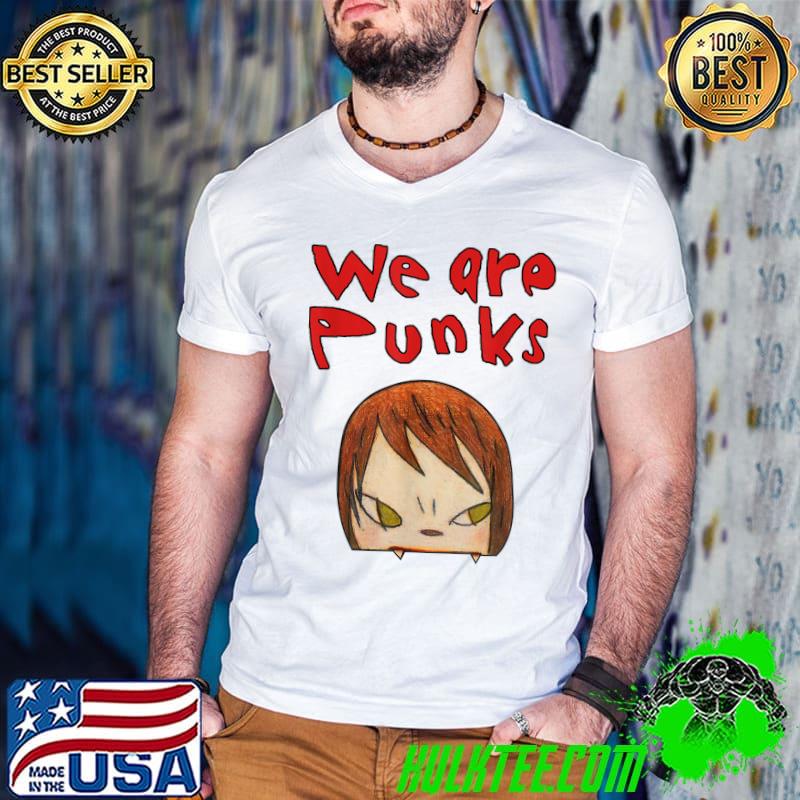 Best yoshitomo nara we are punks T-Shirt Guys V Neck Best yoshitomo nara we are punks T-Shirt Guys V Neck