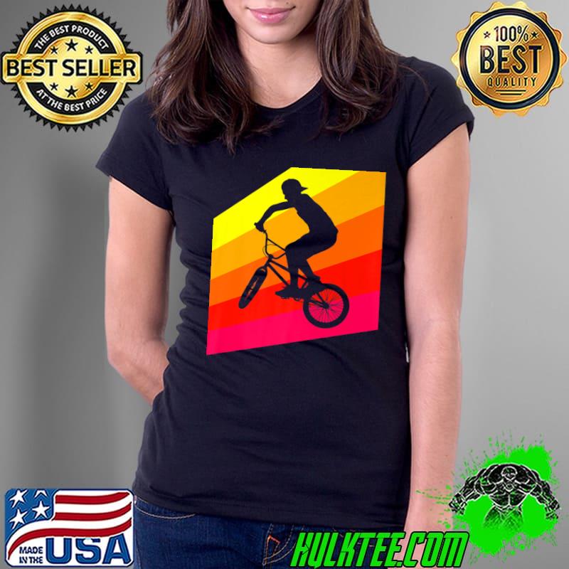 BMX Biker Bicycle Dirt Bike Sport Skater Premium T-Shirt Ladies Tee BMX Biker Bicycle Dirt Bike Sport Skater Premium T-Shirt Ladies Tee