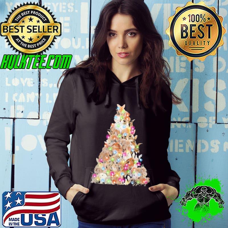 Bunny Christmas Tree Shirt